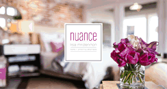 Desktop Screenshot of nuance-home.com