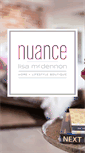 Mobile Screenshot of nuance-home.com